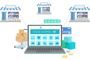 MULTIPLE ONLINE STORES