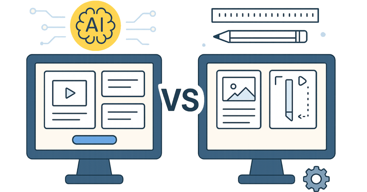 AI Website Builder vs Manual Website